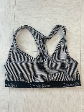 Calvin Klein Striped Bralette